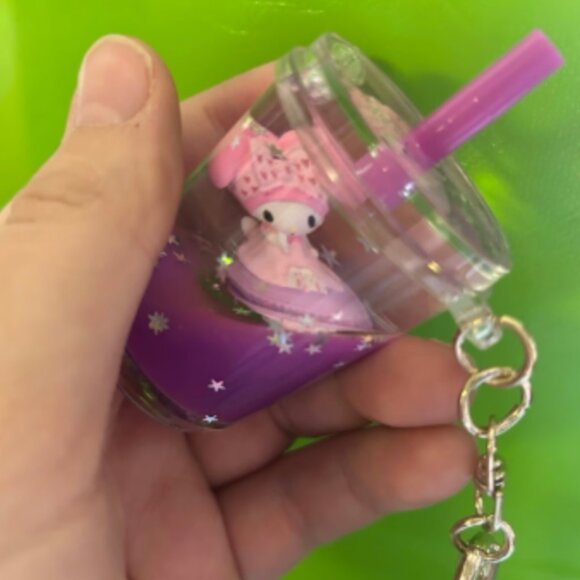 BRAND NEW Sanrio Tsunameez Boba Keychain My Melody - Picture 3 of 3